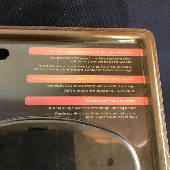 Mastercraft Laser Car Parking Guide AC Adapter New in Original Packaging - Picture 5 of 6